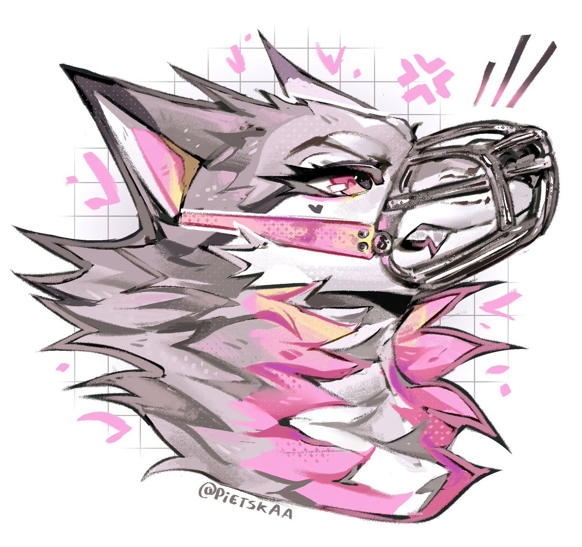 puppy_shrimp's tweet photo. Functional muzzles tho 🥰
Art by @/Pietskaa https://t.co/Vb96lb9Szr