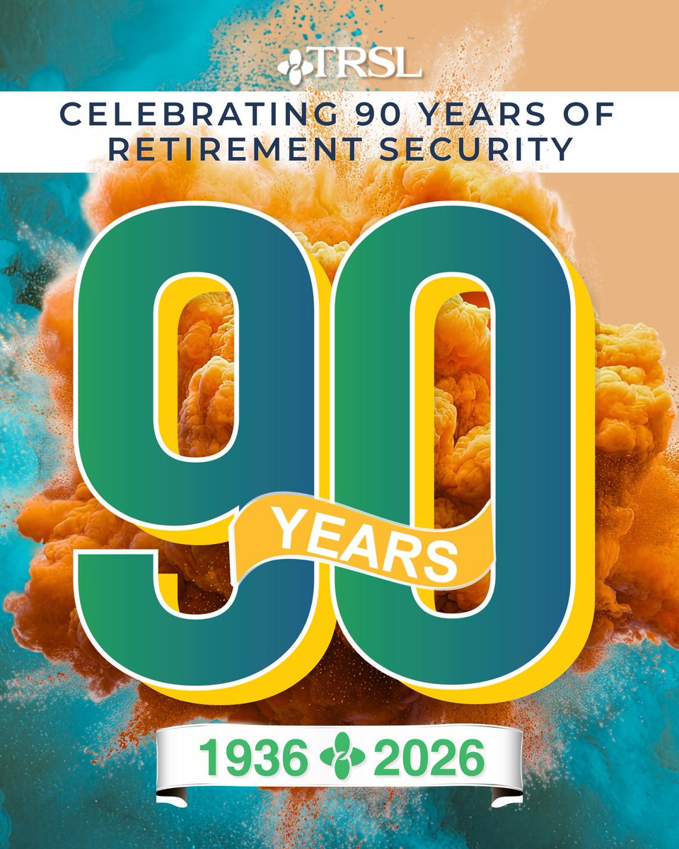 TRSLOnline's tweet photo. On this day in 1936, legislation creating TRSL was signed into law. Celebrate 90 years of providing Louisiana educators with retirement security with us. Visit https://t.co/KHO9kYwVRx https://t.co/yTgL8Chtv3