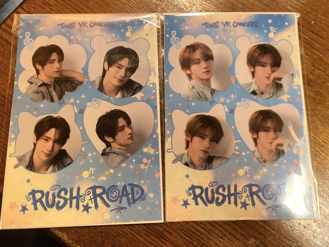 ym_bubb's tweet photo. TWS VR コンサート RUSH ROAD 
特典 トレカ 交換

【譲】ジフン／ハンジン／ヨンジェ

【求】ギョンミン／シニュ(4カットフォトのみ)

#TWS交換 #tws https://t.co/V1JPdMsAtR