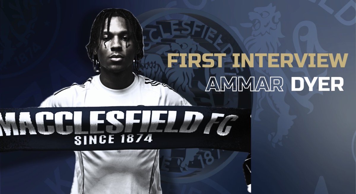 thesilkmen's tweet photo. 🎥 FIRST INTERVIEW: AMMAR DYER

🗣 Ammar Dyer speaks to the Silkmen TV for the first time since signing for the Club last week and linking up with his team mates for the first day of pre-season training

🔗 Watch here: https://t.co/DHoSkwVntu

Sponsored by @GazelleRisk https://t.co/g2eRJBCaRK