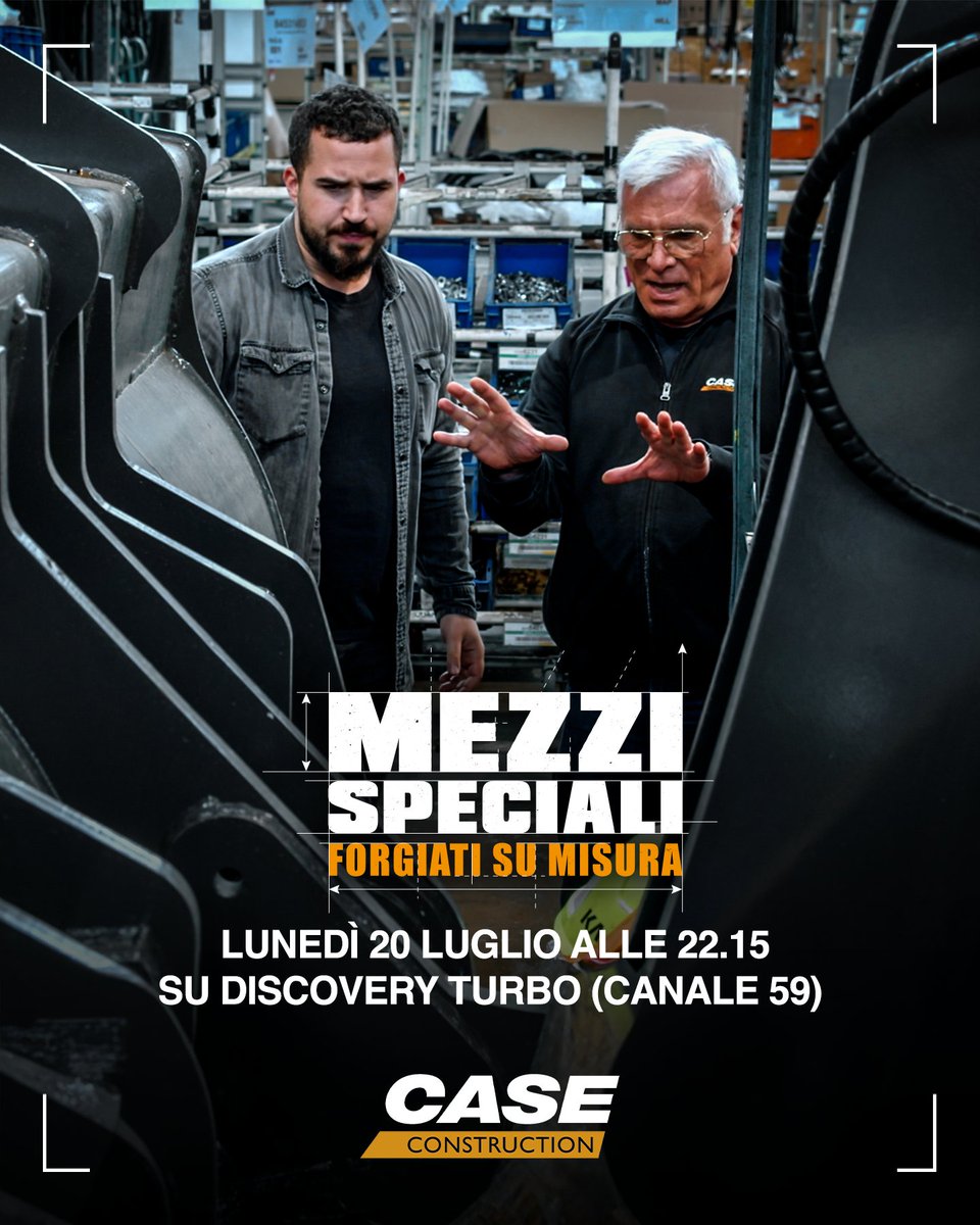 CaseCE_EU's tweet photo. Pronti a entrare nel cuore della nostra produzione?
Segnate la data in agenda, sintonizzatevi sul canale 59 o seguite la puntata in streaming e in replica!
-
Ready to step into the heart of our production?
Save the date, tune in to channel 59, or catch the episode via streaming! https://t.co/4hHHjAQKUj