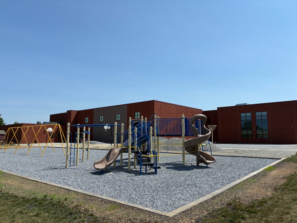 hempfield's tweet photo. Crews are busy across the district completing playground improvements at LPC, LIC, FES, EPES, and CES in preparation for the start of the 2026-27 school year. 🛝

Projects include sealcoating, adding rubber surfaces, repairing concrete curbing, and painting. https://t.co/M7xeacc1eW
