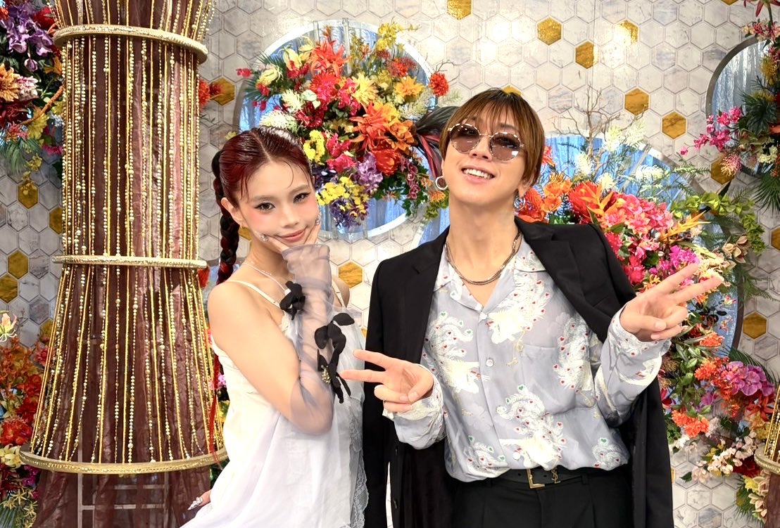gyakutarou's tweet photo. FNS歌謡祭。
アイナちゃん、コラボ最高に楽しかったよ。どうもありがとうございました。 https://t.co/1dGLieC6ts