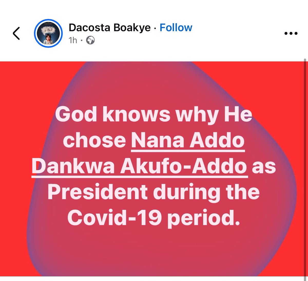 Gen_Buhari_'s tweet photo. This is very true. If Covid had struck under this Bole guy, we’d have all died. Look at what’s happening with flood under his tenure. https://t.co/PXoxFE2fMS