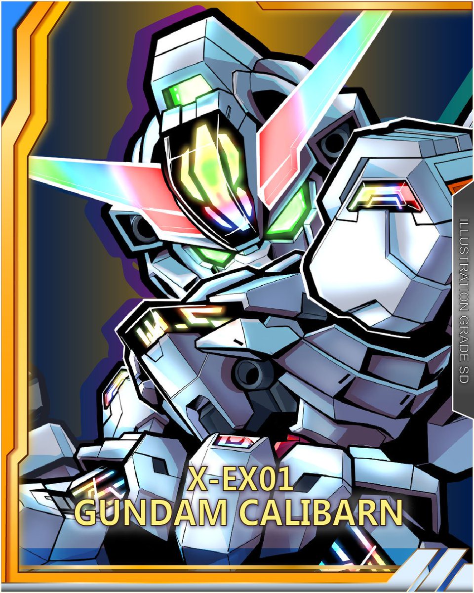 Rence912's tweet photo. X-EX01 
Gundam Calibarn

#gundam #ガンダム https://t.co/Kd9lQV5rA8