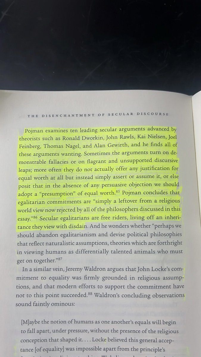 themuslimreader's tweet photo. What is “human dignity”?
Does it even make sense under secularism, atheism, or other godless -isms? https://t.co/TL1VAETZaY