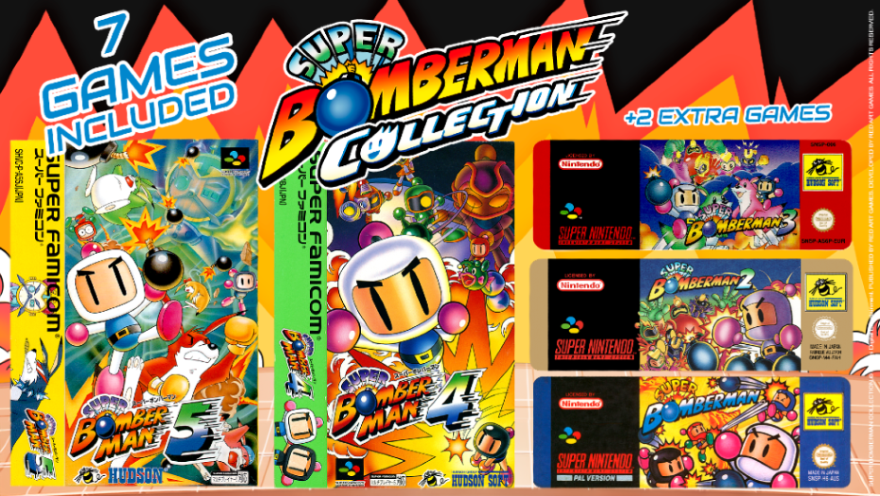 RedArtGames's tweet photo. Seven legendary Bomberman adventures. One explosive collection. 💣
Super Bomberman Collection arrives physically on August 28.

Let's talk nostalgia: which Bomberman game was your introduction to the series? https://t.co/qv1GCPR4Gs