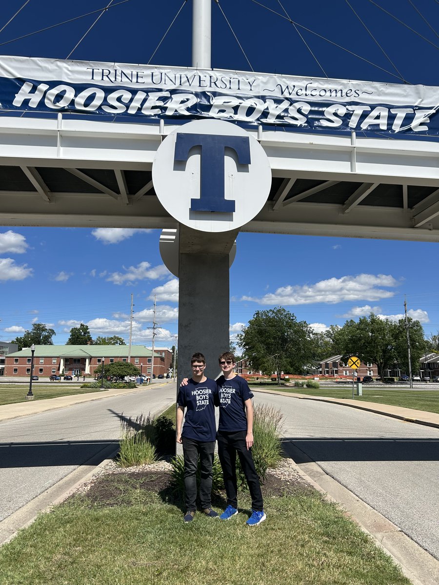 roncallihigh's tweet photo. Roncalli now-seniors Mark Boye and Jacob Coppinger were selected to attend the 2026 Hoosier Boys State summer program, hosted by the American Legion Department of Indiana. Mark was also named the Indiana winner of the Samsung American Legion Scholarship, earning a $1,250 college https://t.co/eg045cdkAR