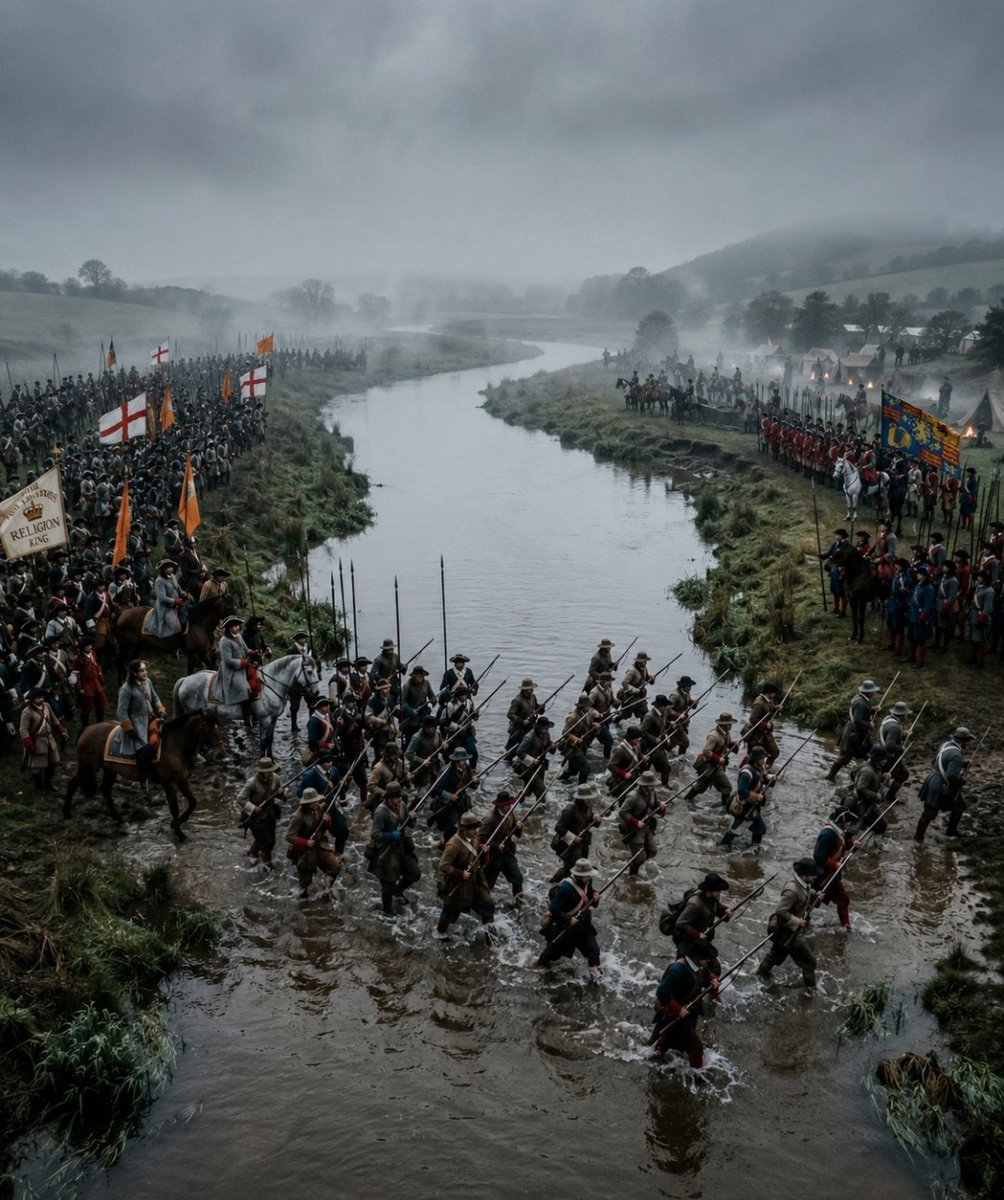 Englishremnant's tweet photo. Today, 1st July, we remember the Battle of the Boyne (1690).

On this day, King William III defeated the army of James II at the Battle of the Boyne, one of the defining moments in British and Irish history.

The battle saw King William's Protestant forces defeat the Catholic forces of King James II. William's victory turned the tide of the Williamite War and helped secure his throne and the Protestant succession.

The Boyne remains a symbol of loyalty to the Crown and one of the most significant victories in British history.

Today we honour the courage, discipline and sacrifice of the men who fought under King William's banner.
🇬🇧🟠🇬🇧🟠🇬🇧🟠🇬🇧🟠🇬🇧🟠🇬🇧🟠🇬🇧

God Save the King.
