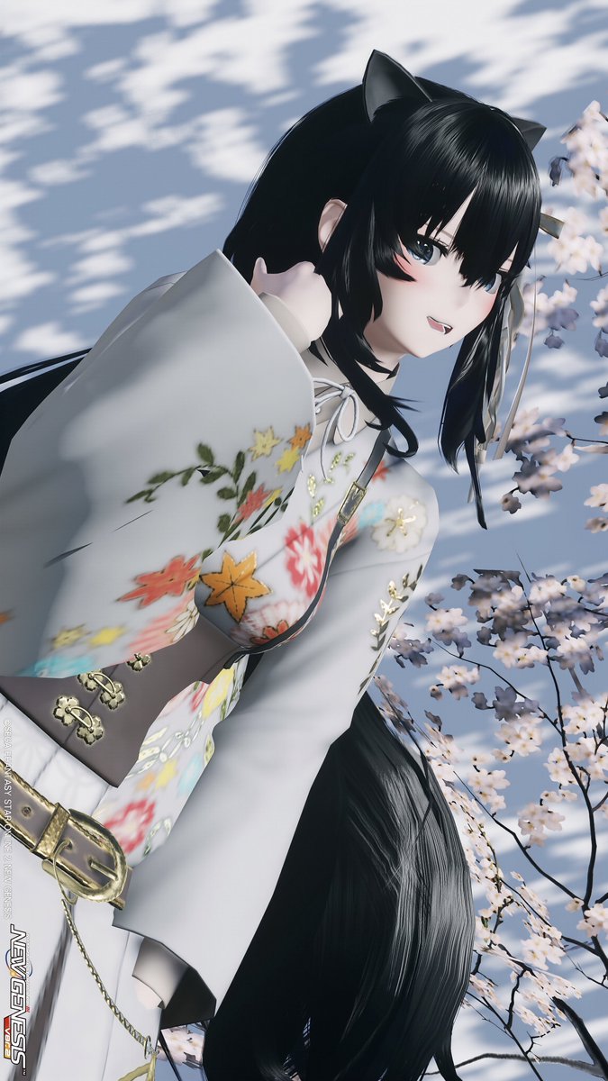 mana_reo19's tweet photo. #PSO2NGS
新衣装、青髪似合わなかったので一時的に黒髪にしてます🖤 https://t.co/3JsgXjpVWi