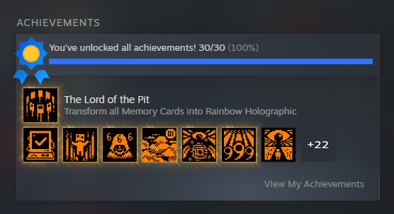 ChromeQing's tweet photo. CloverPit - 100% Completion

now onto 200% https://t.co/3dvvSnltYs