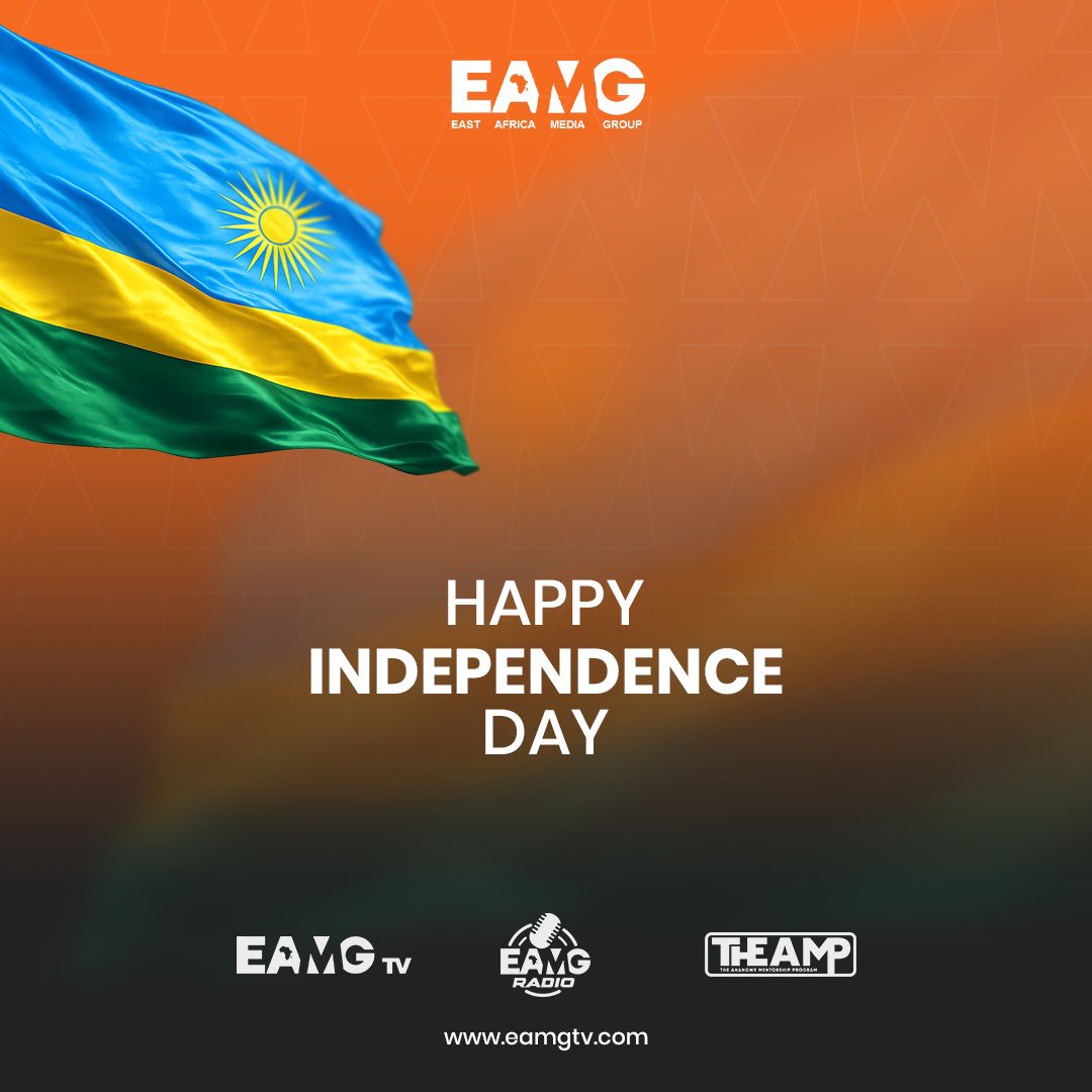 EAMGRadio's tweet photo. Happy Independence Day Rwanda 🇷🇼 https://t.co/1rnQvw8ZXN