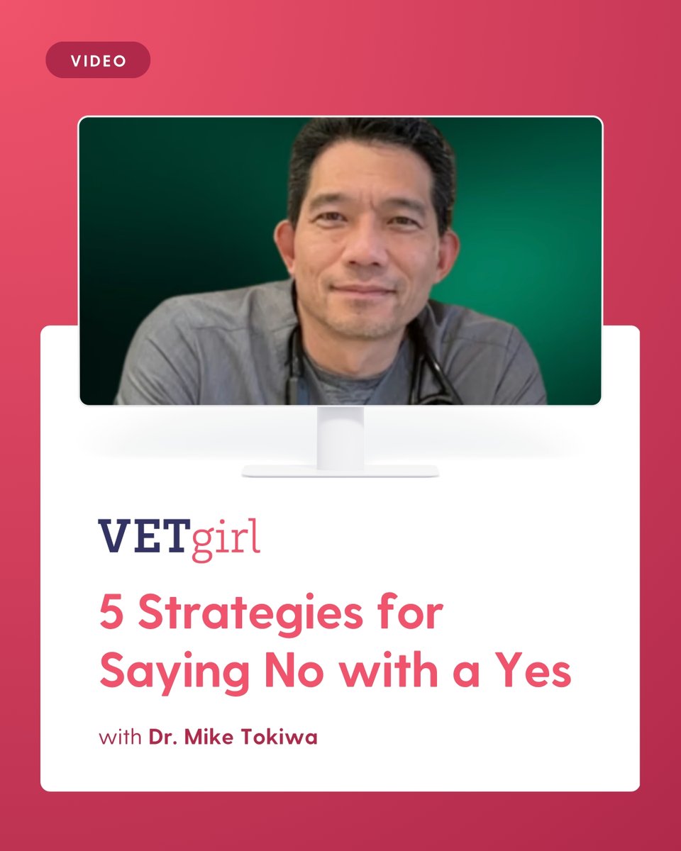 VetGirlOnTheRun's tweet photo. 💬 5 Strategies for Saying No with a Yes
https://t.co/sOW0JOFmJQ
#VETgirl #VeterinaryCE #CommunicationSkills #ClientCommunication #VetMed #VeterinaryMedicine #PracticeManagement #VetLife https://t.co/4CfZiZApNe