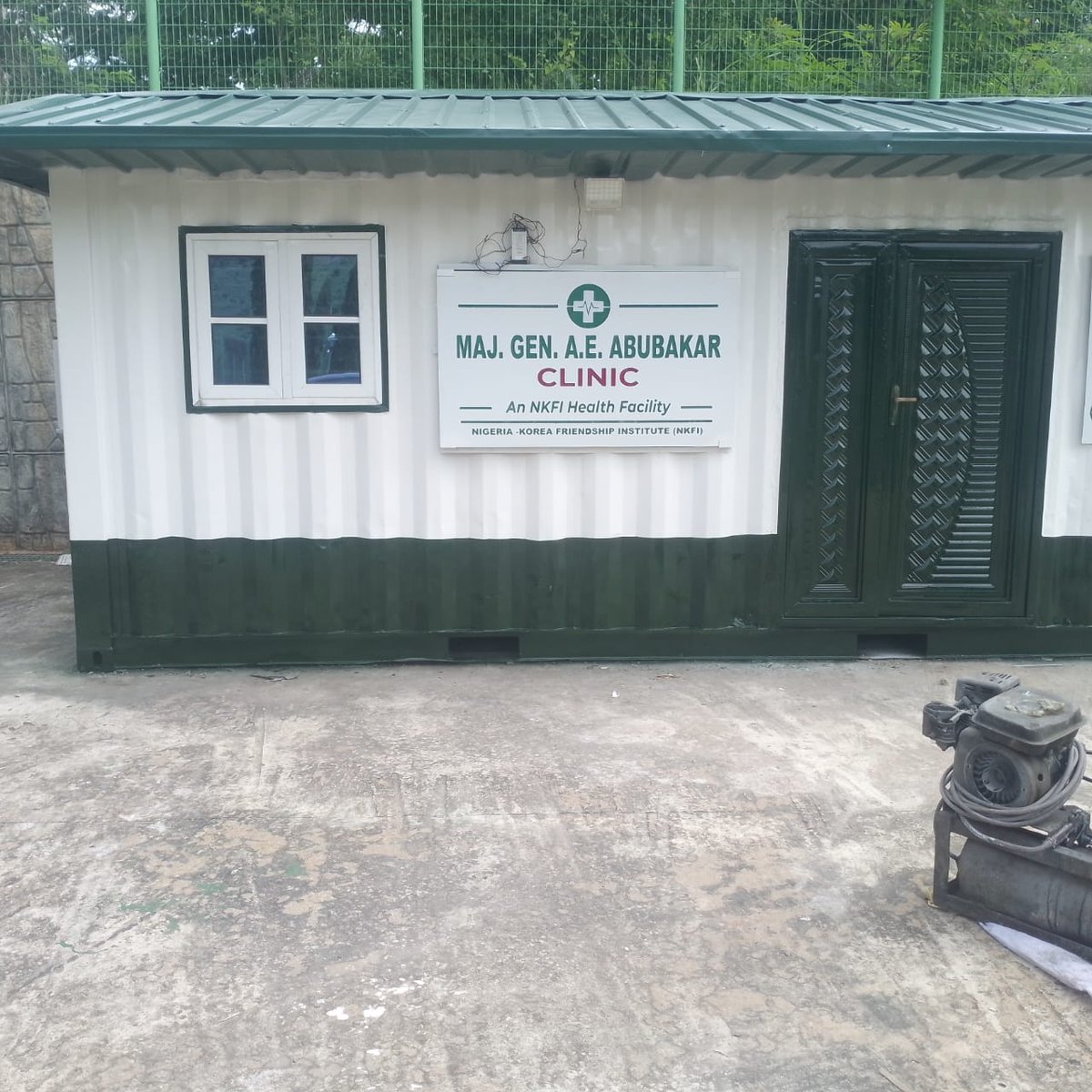 typanku's tweet photo. FROM CONTAINER TO CARE

One of the things that has troubled me for years as Rector of the Nigeria-Korea Friendship Institute of Vocational and Advanced Technology (NKFI), Lokoja, was the fact that our institution had no clinic.

Whenever a student or staff member fell ill or required urgent medical attention, we had to rush them to the Kogi State Polytechnic Health Centre before they could receive care. While this arrangement helped, I was never comfortable with the fact that we had no first point of medical response within our own campus.

The issue became even more personal after witnessing situations where students required urgent medical attention. I kept asking myself one simple question:

"What happens when the next emergency occurs?"

For me, the answer was clear.

Something had to be done.

The truth is that this project was not an easy one. Before taking the first step, I sat down with my immediate family to discuss the vision and the sacrifices it would demand of us for some time. With their encouragement and support, I reached out to a few trusted friends who believed in the dream. Together, through personal sacrifice, family support, and the goodwill of friends, this vision gradually became a reality.

Rather than waiting indefinitely for the perfect conditions or the availability of public funds, we chose an innovative path—building something noble from one of the most unconventional structures. A shipping container was transformed into what is now the NKFI Campus Clinic: a facility designed to provide first aid, basic healthcare services, emergency response, and immediate medical support whenever the need arises.

Today, as this vision becomes reality, my heart is filled with gratitude to everyone who played a part in making it possible.

This project is not about a building.

It is about people.

It is about ensuring that no student suffers while waiting for help.

It is about creating a safer and more caring environment for learning.

It is about leaving the institution better than we met it.

As we prepare to unveil the NKFI Campus Clinic, I give all glory to God, whose grace made this possible. I sincerely appreciate my family for embracing the sacrifices this project demanded, my friends for believing in the vision, and everyone who offered encouragement, prayers, and support from conception to completion.

When I stand before this clinic today, I do not just see a converted container.

I see compassion.

I see sacrifice.

I see hope.

I see a promise fulfilled.

And above all, I see a future where no student has to wait for help before receiving care.

From container to care, a vision has become reality.

Looking at it today, I feel deeply fulfilled.

And this is only the beginning.

#NKFI #StudentWelfare #CampusClinic #FromContainerToCare #LeadershipWithImpact #BuildingForTheFuture