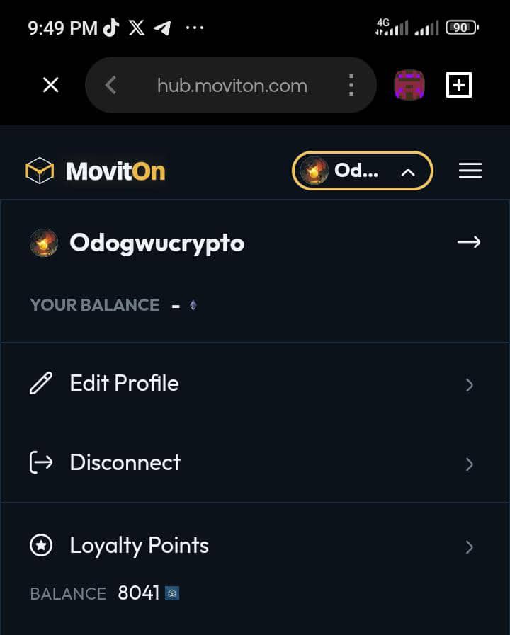 joeBTC001's tweet photo. @MovitOn_P2P Airdrops favor the active. Let’s get moving 💯
  $80M Raised 
Airdrop guide 
 1. Open the link below in your web3 wallet browser eg OKX or Metamask 
2. Connect your wallet and X account 
3. Complete your tasks to earn  eligibility 
Link:-https://t.co/weJGzH6Cnh

   Mainnet Q3 https://t.co/sPvTFi0zTg