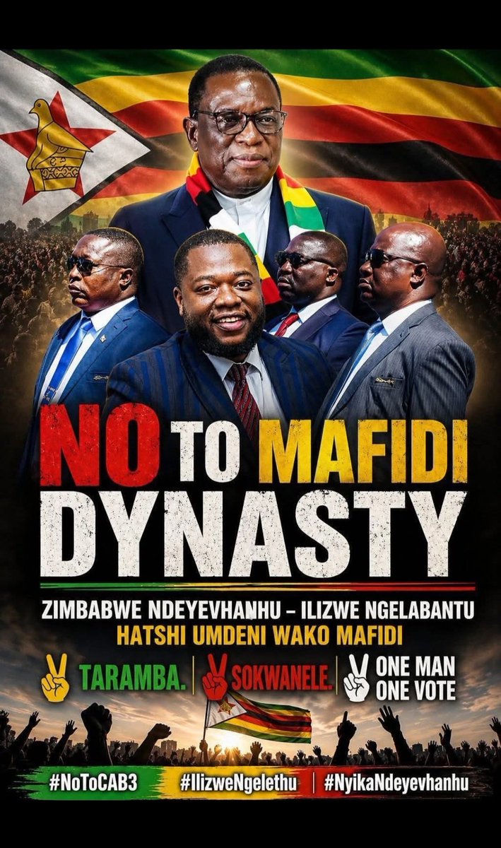MJairosi's tweet photo. The long term, devious plan is to remove Chiwenga &amp; subsequently assassinate him, so that evil criminals can establish a hereditary family rule. https://t.co/YOg441PLgq