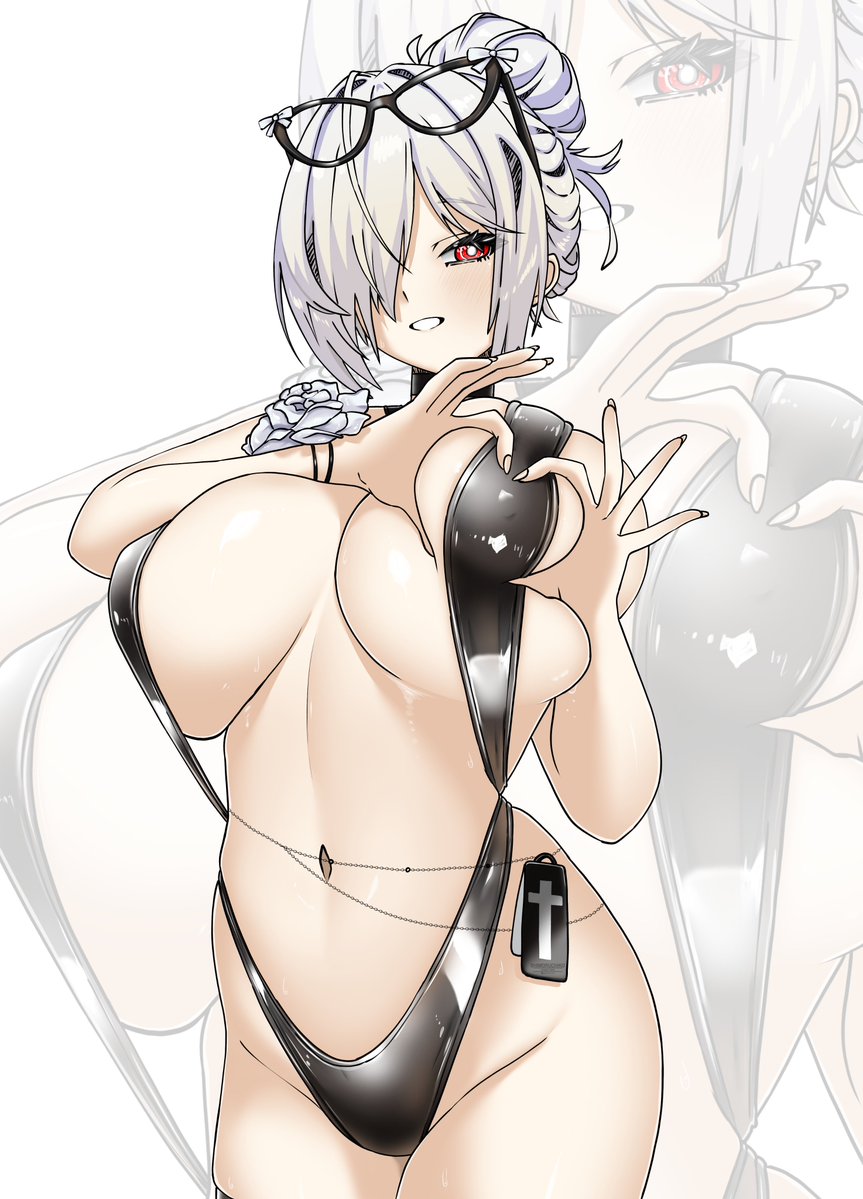Shimoruch1ko's tweet photo. Cinderella from Nikke  
#NIKKE #nikkefanart https://t.co/Br2D3SkMtf