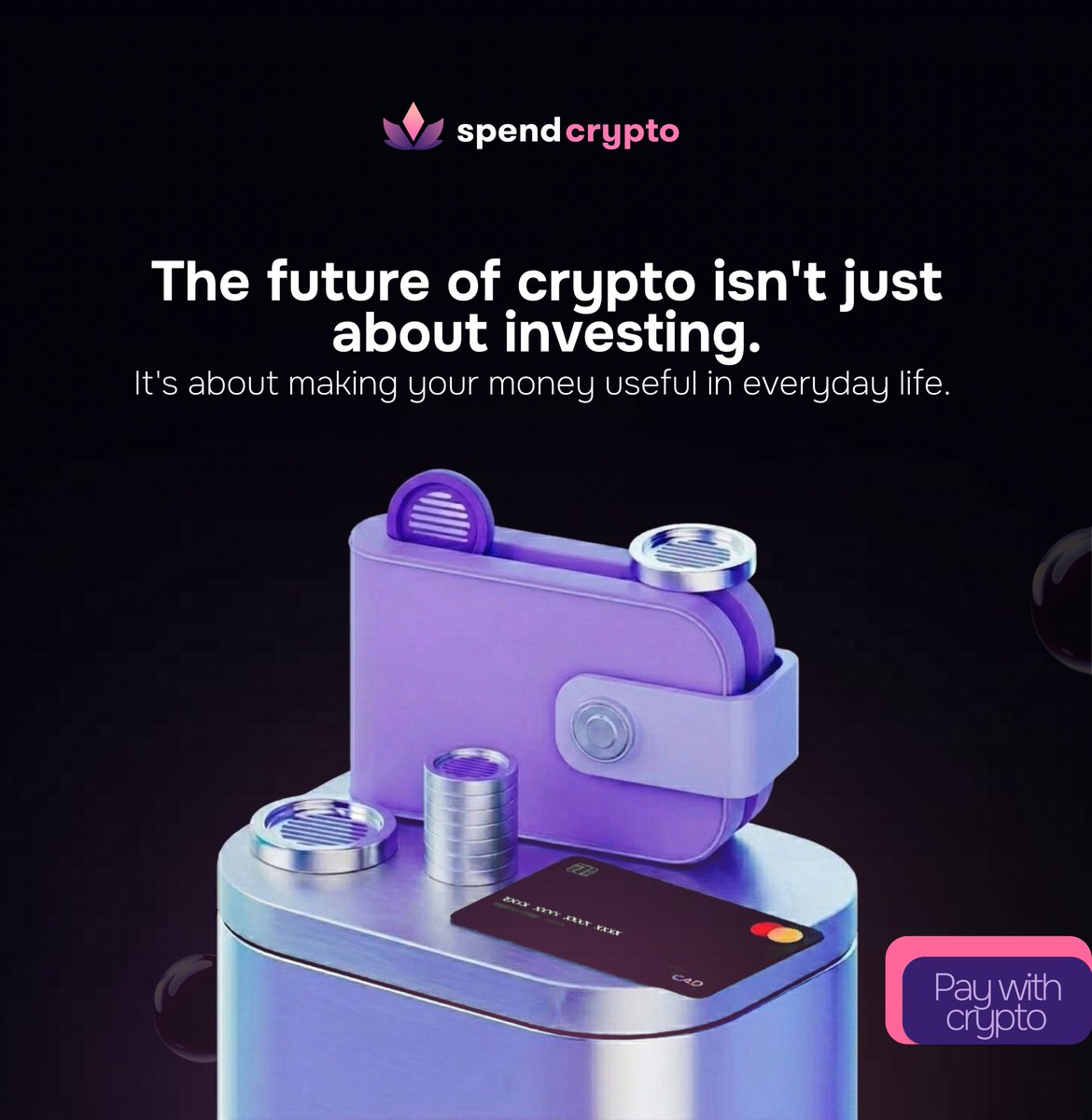 SpendCrypto tweet media