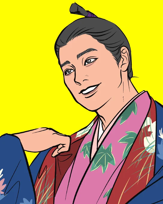 磯部さんの長宗我部元親すばらしいね #豊臣兄弟絵