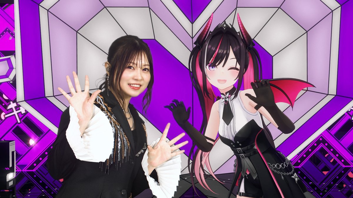 AZKi_VDiVA's tweet photo. シークレットゲストは“鈴木このみ“さんでした🎤✨

昨年のコラボ配信がきっかけで、
生誕ライブに次元を超えて来てくださいました💜

アニソン界のエース、このみんありがとう！🫶

ライブ初披露の新曲『最強未来衝動』も
このあと24時にリリース⚡️
ぜひたくさん聴いてね🎧

#AZKi生誕ライブ2026 https://t.co/bw0mcje2gi