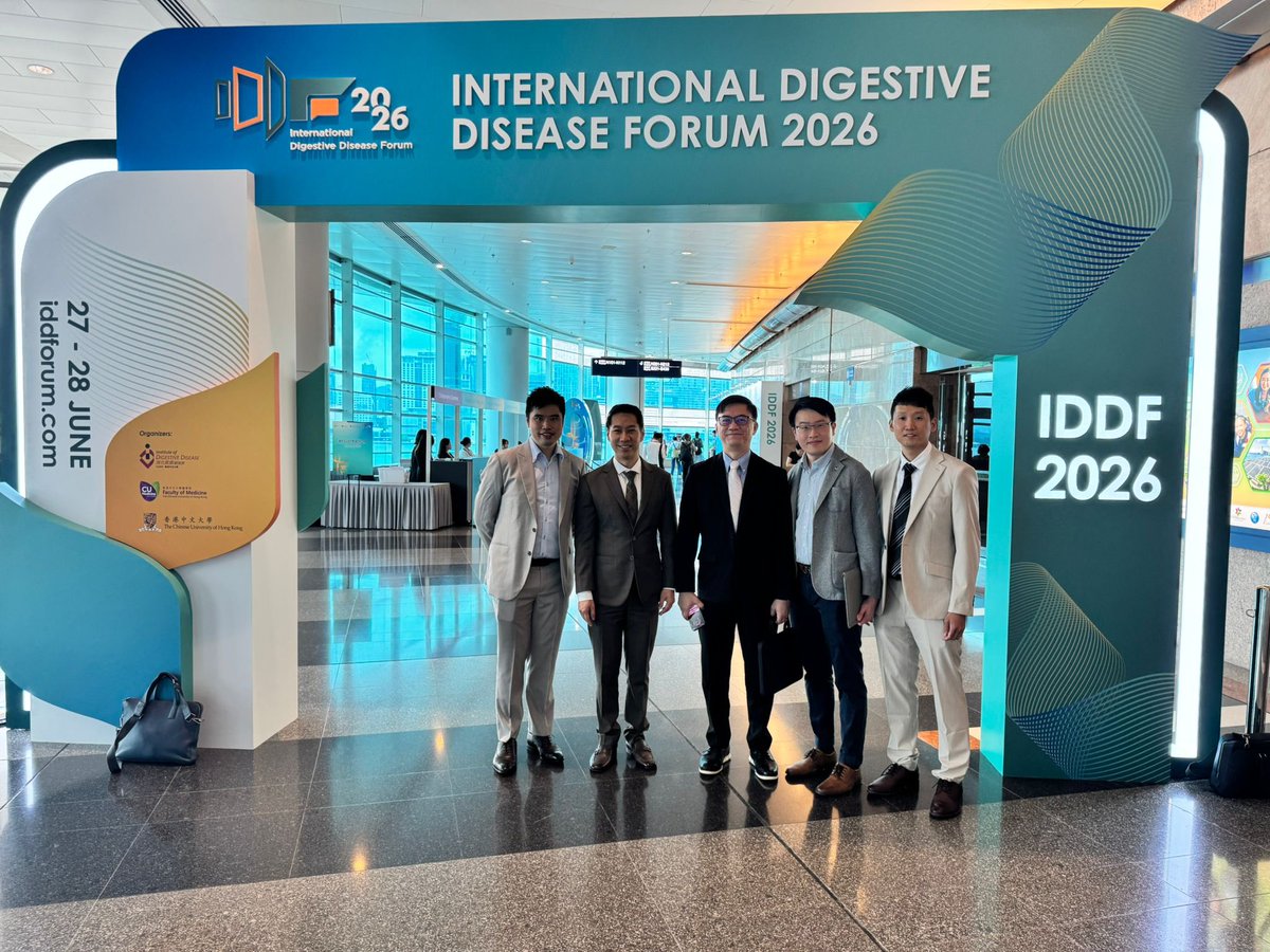 LouisHSLau's tweet photo. #IDDF x #ANBIIG x #AOE colonoscopy workshop has been successfully completed with our overseas and local trainers and delegates!
Also excited to demonstrate the new ColonPro AI system and NBI-TXI function - first in Hong Kong and Asia Pacific! ๐
@CUHKMedicine
@IDDF_CUHK https://t.co/QsqFWwAFNw