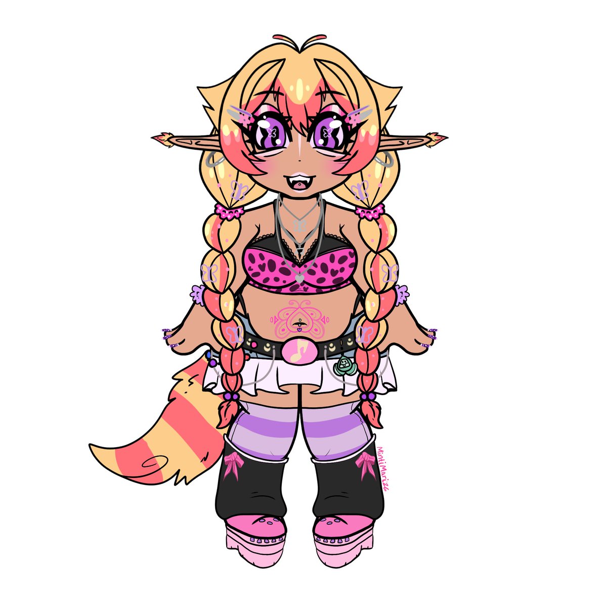 MintiMari's tweet photo. Vtuber vs Species! ♫ https://t.co/HbJD6tg0oY