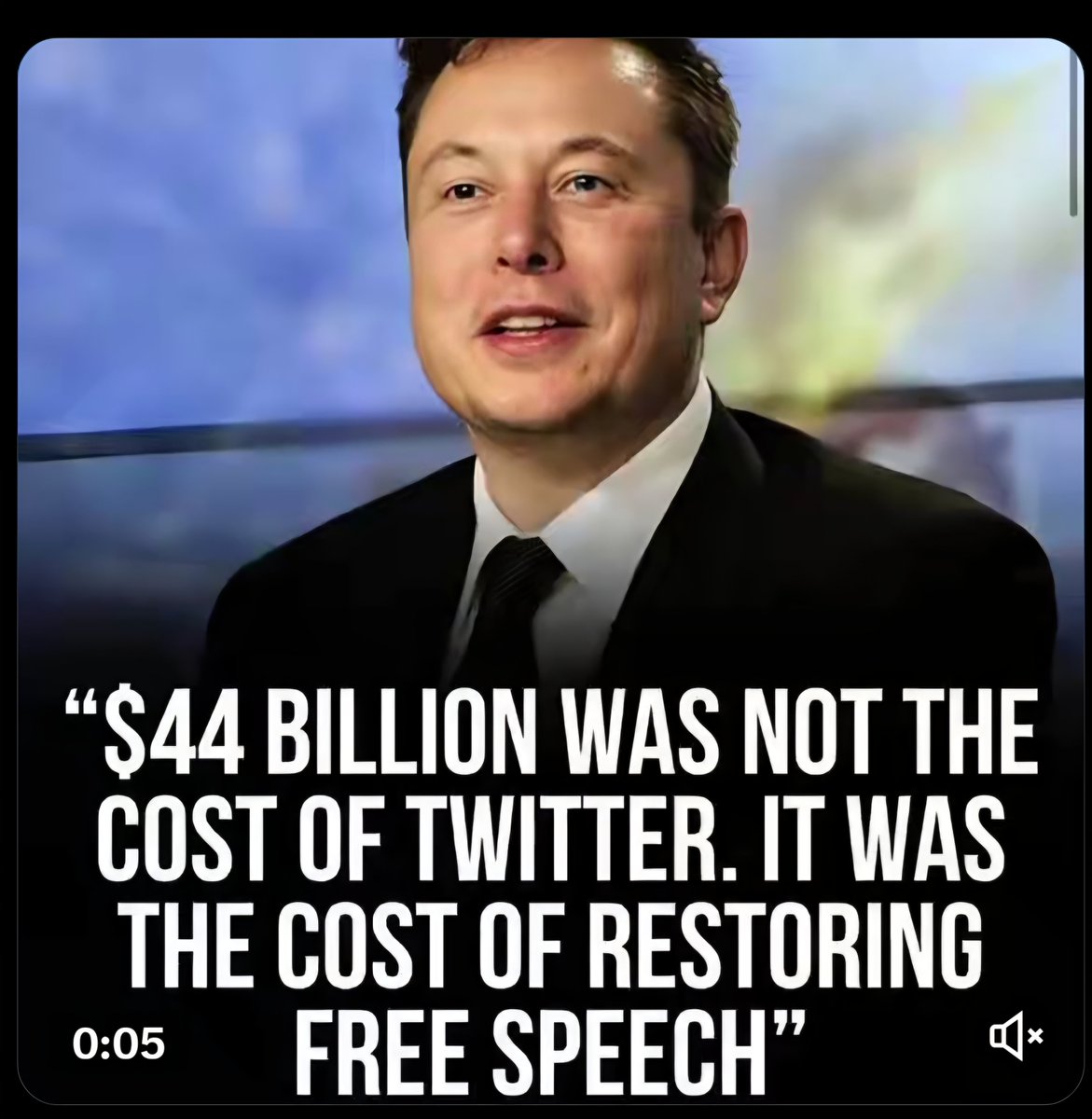 jcveagle's tweet photo. Viva Elon Musk, carajo! https://t.co/s0JHX2IPnU