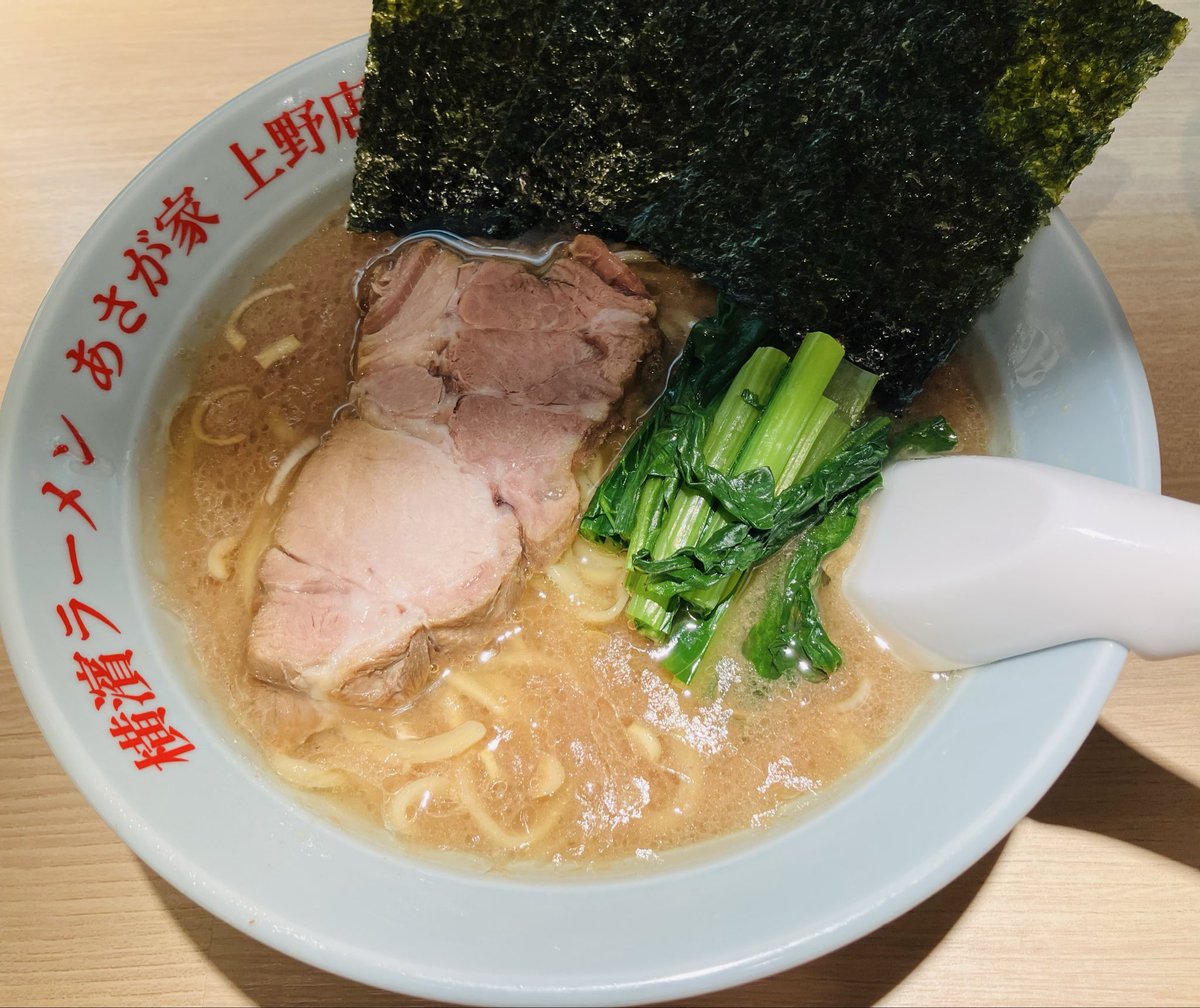 miyatsubaDX's tweet photo. らーめん並
#あさが家 
#上野 https://t.co/LB46DtDKmt