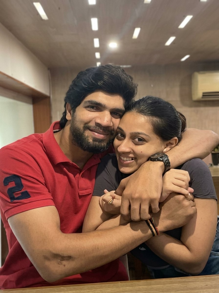 venom1s's tweet photo. Siya Goyal and Chetan Chaudhary used to go to cafes together.

They went on trips, booked hotels, and slept together.

Her family must've known about Chetan.

After they saw her sleeping around, they fixed her marriage and made Ketan her retirement plan.

Is she innocent? https://t.co/vZissy58tA