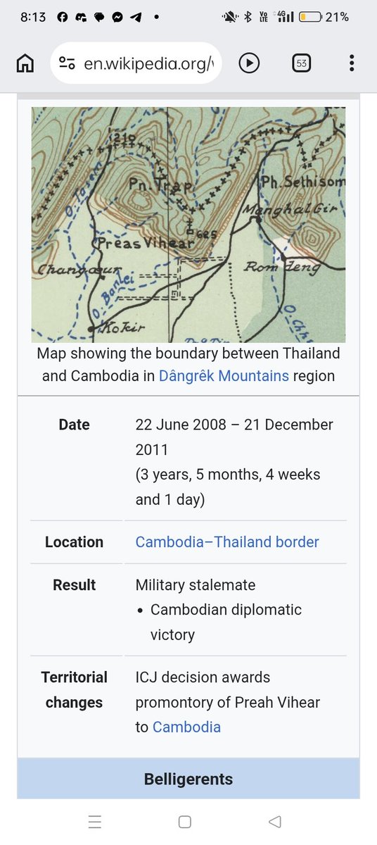 sarapech2's tweet photo. @KaliYugasurfer5 @ArmataAPU 2008 was a Cambodian victory dawg, you lost preah vihear 🤣 https://t.co/FPKlOQ5Zp1