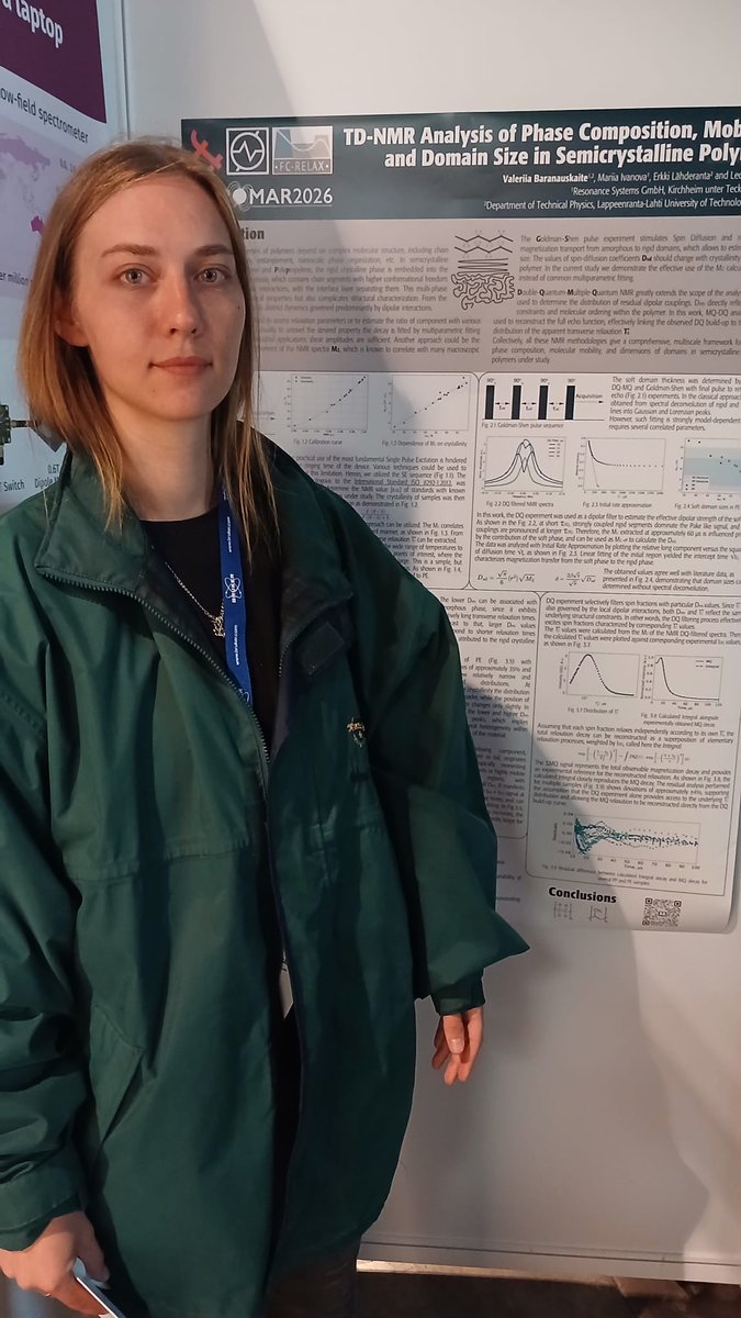 fcrelaxometry's tweet photo. Pictures from @euromar2026 !

#relaxometry #NMR #science https://t.co/PHkkkyuTh6