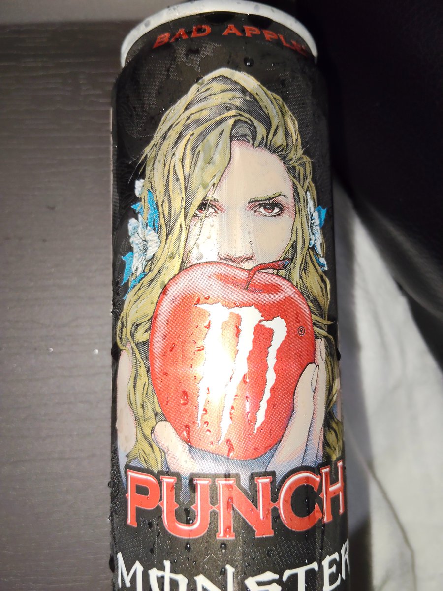 otokoarice's tweet photo. 放送で言ってたMonsterの新フレーバー『BadApple』
飲みやすくて中々良さげやね！(*´ω｀*) https://t.co/C04FGZ75rR