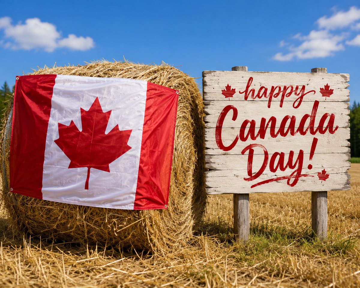 NuhnForage's tweet photo. π¨π¦ Happy Canada Day! π¨π¦
Weβre proud to be part of Canadian agriculture and provide high quality Canadian-made products.
Wishing you a safe and happy Canada Day! ππΎ #madeincanada #canadianagriculture #hay2026 #juicekeepitcool #thejuice #MakeSeriousHay https://t.co/3RCqhn49ks