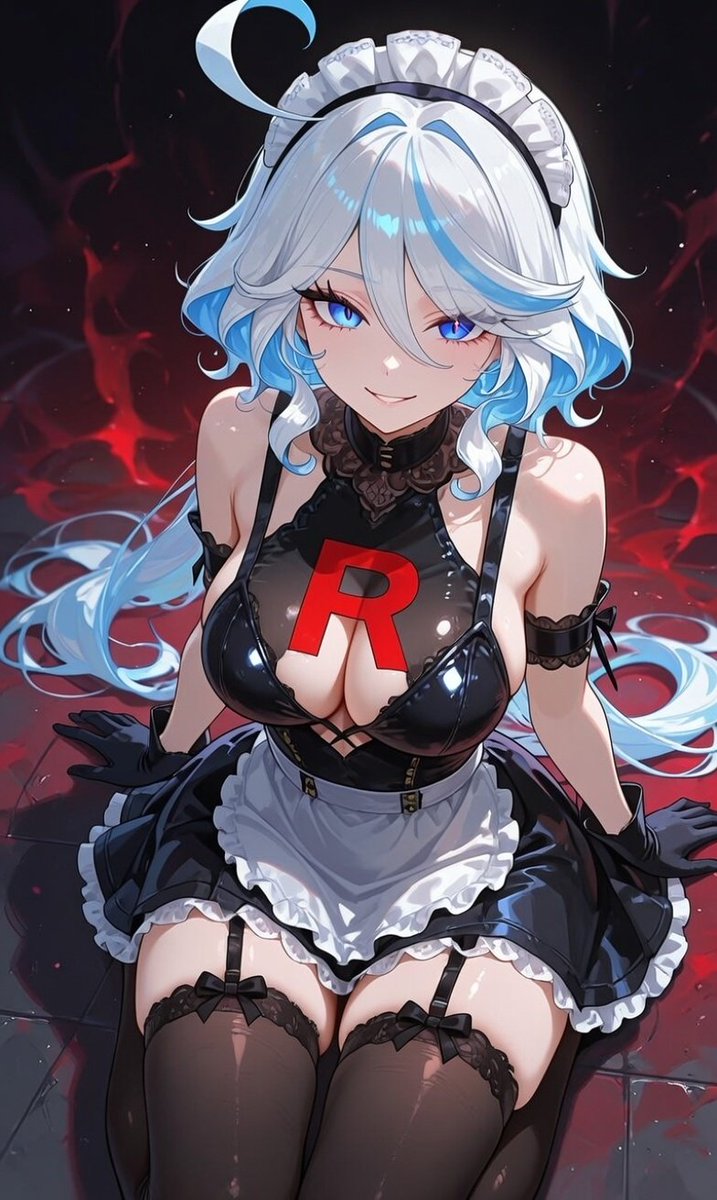SlimeHerta's tweet photo. I love Team Rocket so much! I want to serve them for the rest of my life! Loyalty to @EvilLiko and to team rocket ❤️ https://t.co/U4C19edysr
