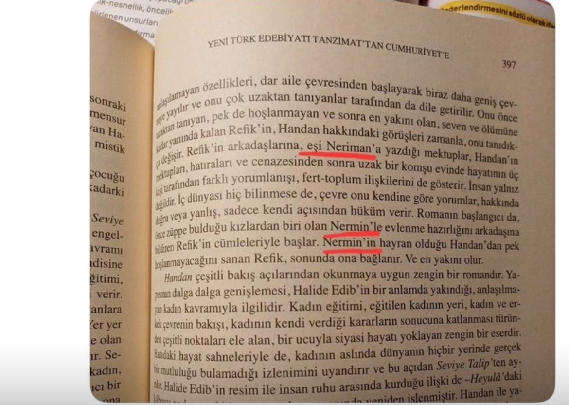 elfo2808's tweet photo. kitapta zaten nermin ve neriman geçiyor. Sınava çalışanla, çalışmayanın belirlendiği bi sınavda en eleyeci soruyu iptal etmek bi size yakışırdı zaten. Çalışan öğrenci, refik cemal ve kadının toplumdaki yerinden zaten çözmüştü.
adaletiniz batsın. #ösym https://t.co/wi1dUHPOym