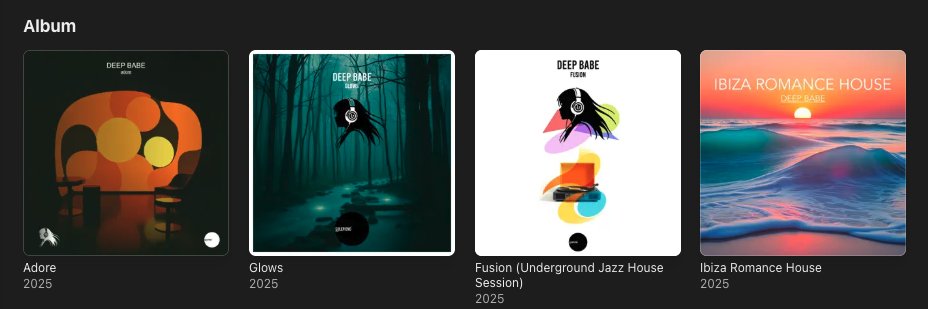 deepbabemusic's tweet photo. 🎧 "Glows" is here! The new dance album by Deep Babe is officially out. Dive into these amazing tracks: "Infinite Universe", "Wave of Love", and "Falling in Love". 💿✨
#DeepBabe #Glows #NewMusic #DanceMusic #AppleMusic
https://t.co/NdmIMtbyR2 https://t.co/p6ZJDfB6B1