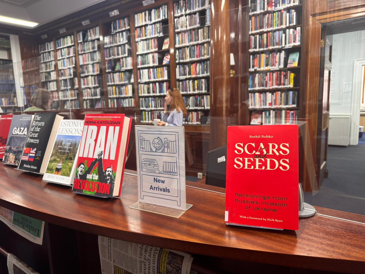 kovyla_pub's tweet photo. Scars and Seeds by @SerhiiSobko is travelling the world, and we are proud that, thanks to @Orysiaua Lutsevych, the book is now available in the library of @ChathamHouse in London. https://t.co/dwiDV6HgGd