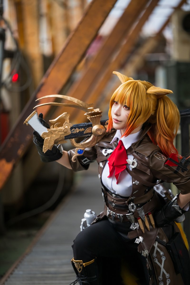 yumop0823's tweet photo. Cosplay / コスプレ
FF14 - Miqo'te ( Machinist )  

*C107 発行『The Moonlit Rangers』収録写真
Photo: @zzzzeta 
#ffxivcosplay
#コロ廃 https://t.co/n2NfYobXFP
