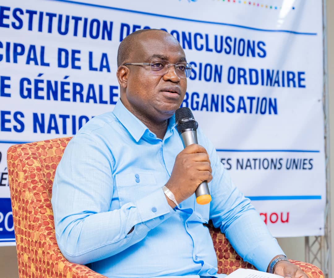 FAOBurkinaFaso's tweet photo. La @FAOBurkinaFaso a pris part à l'atelier de restitution des travaux du segment principal de la 80ᵉ session de l'Assemblée générale des Nations Unies sur la réforme de l'ONU, tenu à Koudougou ce mercredi 1er juillet 2026.

Au cours du panel animé par S.E.M. le Ministre des Affaires étrangères, de la Coopération régionale et des Burkinabè de l'extérieur et le Coordonnateur résident du Système des Nations Unies, les échanges ont mis en lumière la nécessité d'une ONU plus inclusive, mieux alignée sur les priorités des États membres et dotée de mécanismes de financement plus durables, tout en saluant le choix porté sur le #Burkina parmi les 12 pays pilotes appelés à contribuer à cette réforme.

Le Représentant de la @FAOBurkinaFaso a enrichi le débat en interrogeant les panélistes sur l'existence d'une réflexion nationale autour de modèles de financement, à l'image de la proposition de S.E.M. le Ministre visant à réaffecter une partie des ressources consacrées au service de la dette au financement des Nations Unies, ainsi que sur les garanties de continuité de cette réforme au-delà du mandat de l'actuel Secrétaire général.

@FAO 
@FAOWestAfrica 
@onubf