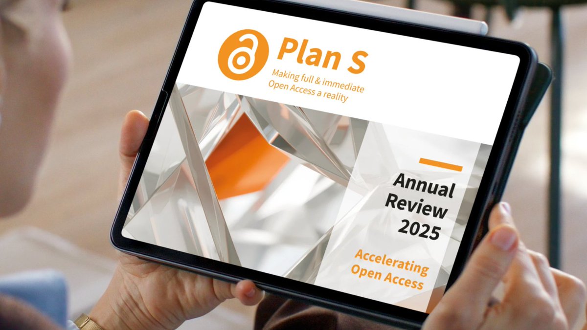 cOAlitionS_OA's tweet photo. Our 2025 Annual Review is out! A look back at a pivotal year for @cOAlitionS_OA — new strategy, updated governance and continued open access progress across our funder community.
🔗https://t.co/AJxYRoWG0t
#OpenAccess #Plan_S #scholcomm https://t.co/0cwSZycozo