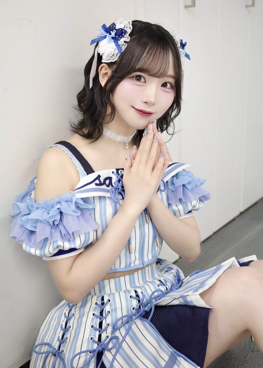 Saori_SwAl's tweet photo. 新衣装になりました⚓️🩵 https://t.co/ChC4X81mdZ