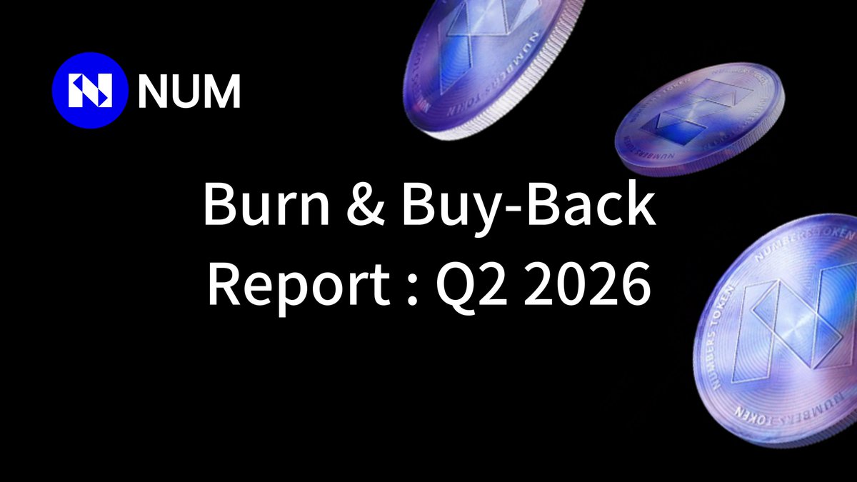 numbersprotocol's tweet photo. The Q2 NUM burn is done.

6,000,000 NUM were burned in quarter 2. That’s around $15,000 in notional value removed from supply.

But aside from that, one thing you need to note of:

In Q1, there were 247,000+ transaction
In Q2, we reached 523,431+ transaction

The network doubled in size. More receipts are being printed, shared, and utilized.

https://t.co/BrJqbG5pje