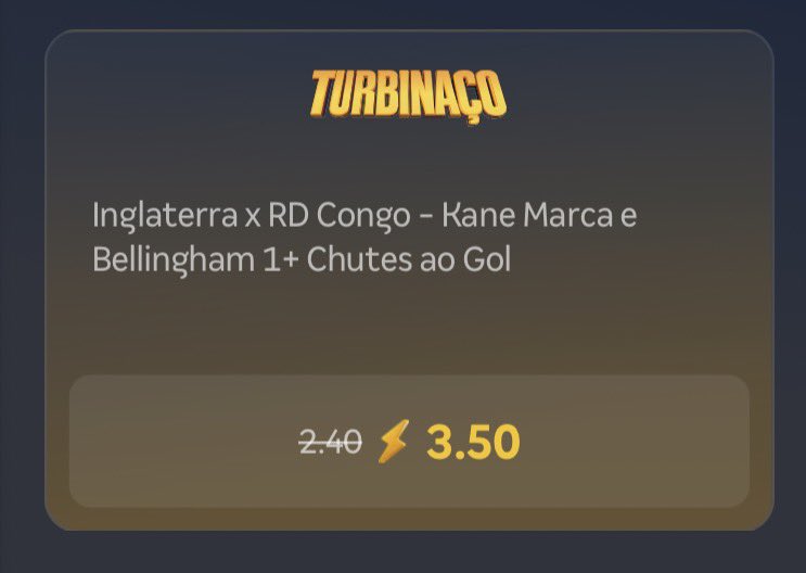 MTips01's tweet photo. Senhores, vamos buscar duas apostas de valor hoje na Copa do Mundo? 🔥

Kane marca e Bellingham um chute ao gol na cotação @ 3.50 
De Bruyne e Mané pra chutar uma vez ao gol na cotação @ 3.75 

Quem vem buscar deixa o ❤️ https://t.co/b9YvwIMpQh