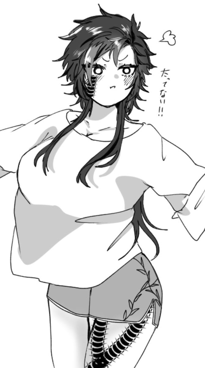 sumeshi_0320's tweet photo. にょた始様ってボッキュンボンだと思ってる身長はヴィトちゃんよりちょい高めだと良き https://t.co/qkSDhAljSl
