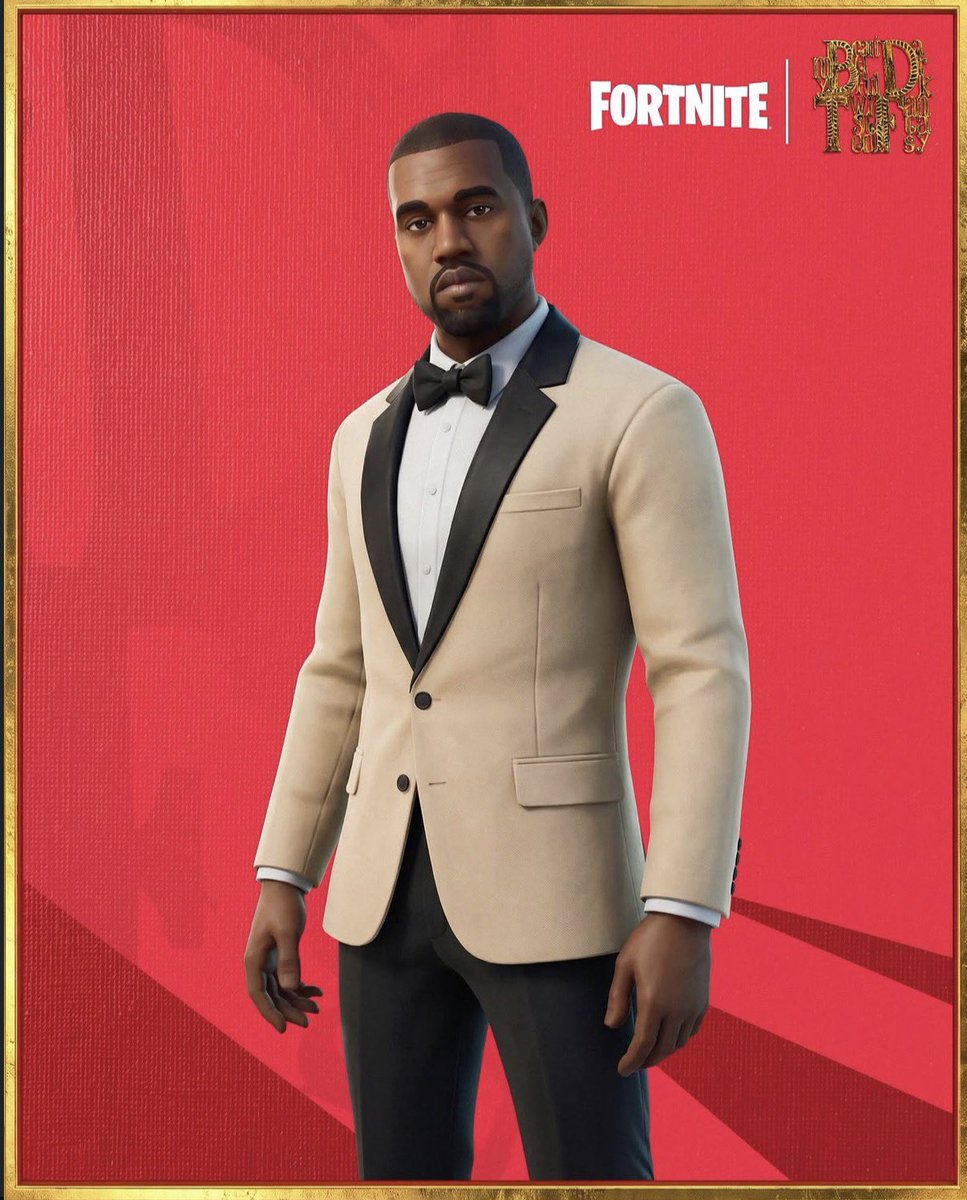 hfrpodcast's tweet photo. Ye is officially being added into Fortnite with two new skins from his MBDTF era.

(via @HYPEX) https://t.co/gWaEf1Ux3w