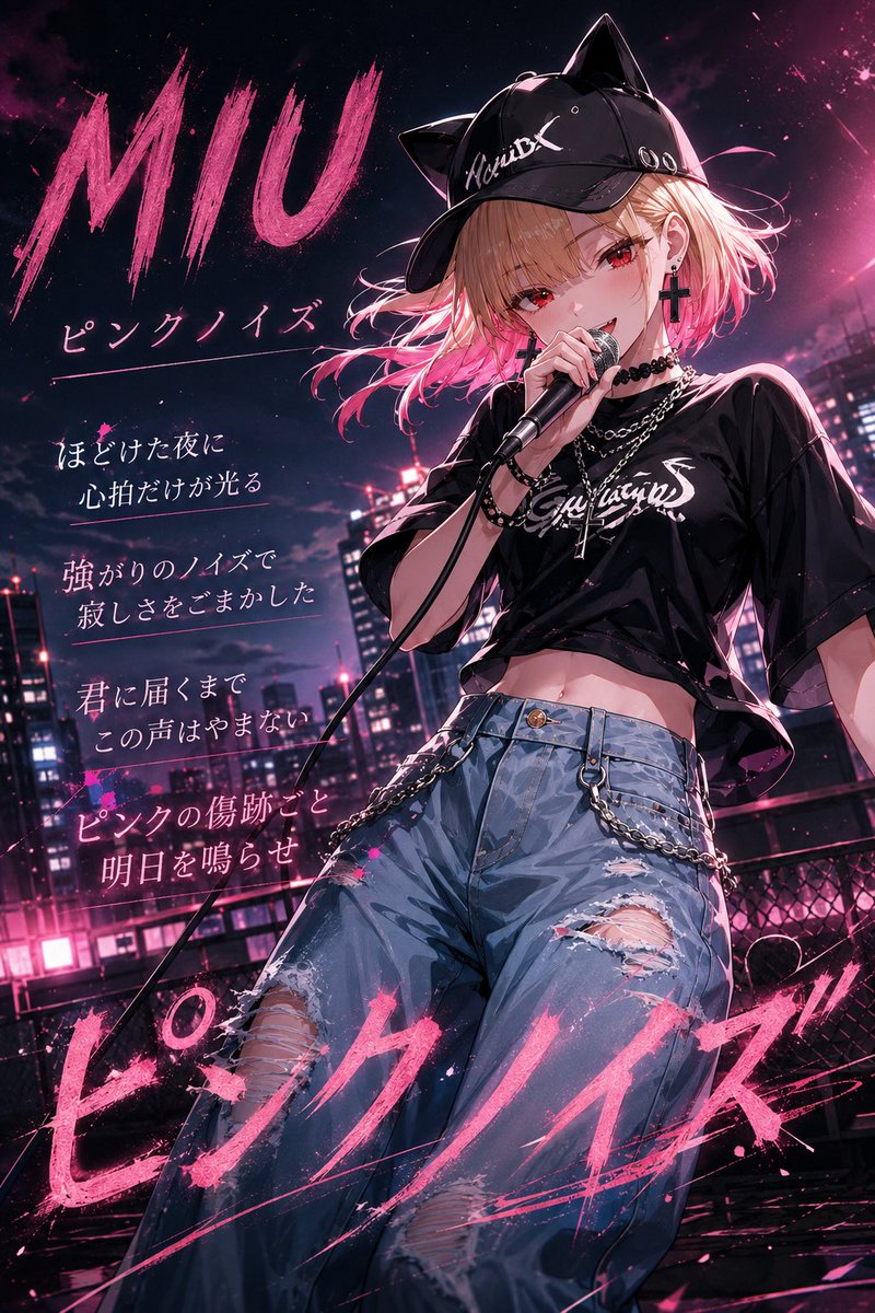 MIMIC339_AI's tweet photo. #ネムトクプロンプト お借りしました。
やばい楽しいぞこれ〜✨️

ミウのソロと
ミウ×サラ ユニット『ずっと休みでいいのに』

どこかで聞いた名前だしどれが曲名かわからないですね！！ https://t.co/fRMrgMHfFG
