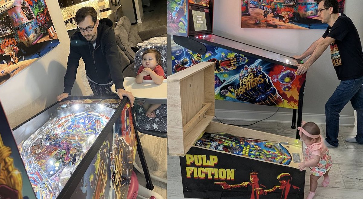 PawlowskiPin's tweet photo. The future of pinball is secured. https://t.co/hnWCFO2vJ1