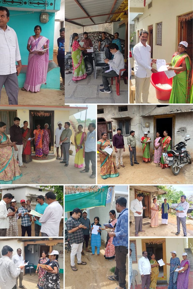 Collector_SDPT's tweet photo. ఎన్నికల సంఘం మార్గదర్శకాల ప్రకారం సిద్దిపేట  జిల్లాలో ప్రత్యేక సమగ్ర ఓటర్ జాబితా సవరణ SIR-2026 కార్యక్రమం జిల్లా ఎన్నికల అధికారి మరియు జిల్లా కలెక్టర్ కే. హైమావతి నేతృత్వంలో వేగంగా మరియు పారదర్శకంగా జరుగుతుంది.
@CEO_Telangana @ECISVEEP #SIR https://t.co/CZ590zE0B9