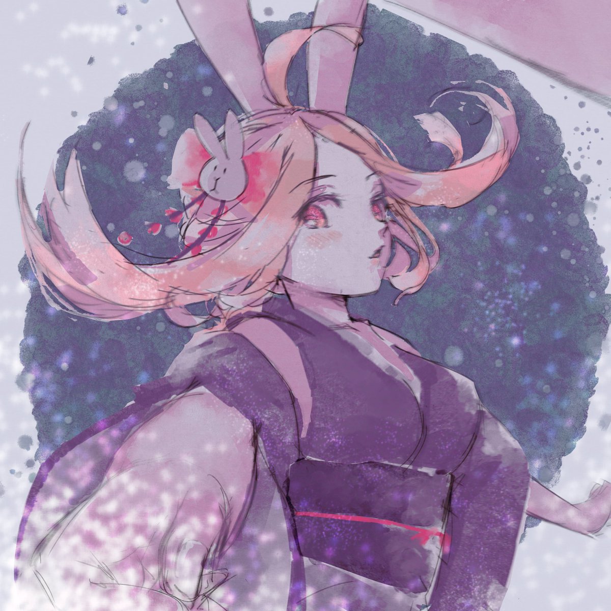 Songyanb's tweet photo. I always find it fun to challenge myself by drawing the same scene from different angles and exploring different ways to tell the story.

#一次創作 #イラスト好きな人と繋がりたい #夏　#浴衣 https://t.co/s9tPgopboE