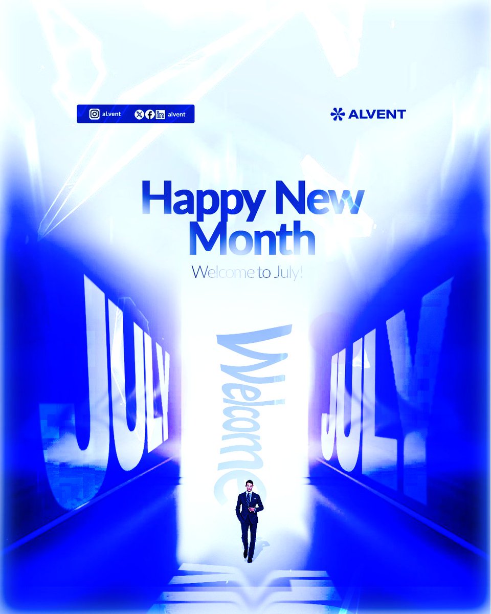 _ALVENT's tweet photo. โจ Happy New Month!
Hello, July! ๐
This is a big month for ALVENT.
Our ticketing platform is launching this month, bringing a faster, smarter, and seamless way to access events.
The countdown begins. Stay tuned! ๐๏ธ
#HelloJuly #HappyNewMonth #LaunchMonth #Ticketing https://t.co/JKc9iYwJdx